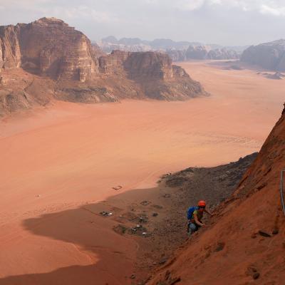 Voie Fennec au Jebel Um Rera