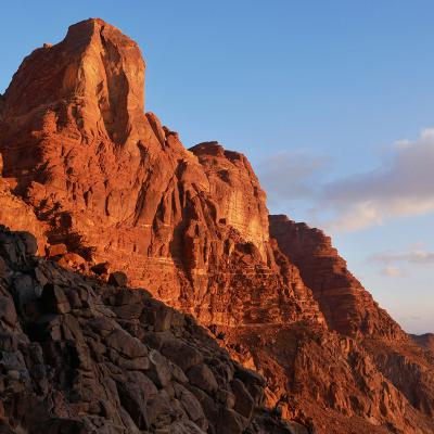 Pilier ouest du Jebel Rum