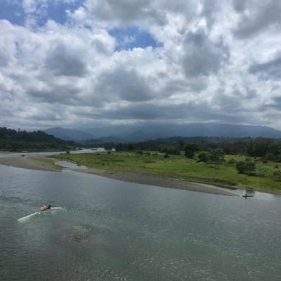 Río Sixaola à la frontière du Panama